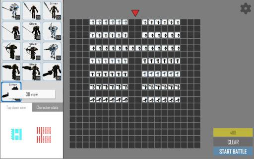 Robot Battle Simulator RTS Sandbox - Gameplay image of android game