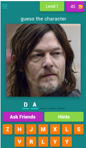 The Walking Dead Quiz - عکس برنامه موبایلی اندروید