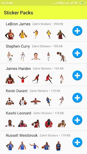 WAStickerApps - Basketball Sticker for WhatsApp - عکس برنامه موبایلی اندروید