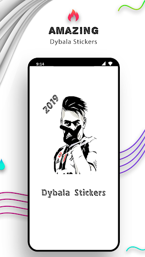 Dybala Stickers for WhatsApp - New WAStickerApps - عکس برنامه موبایلی اندروید