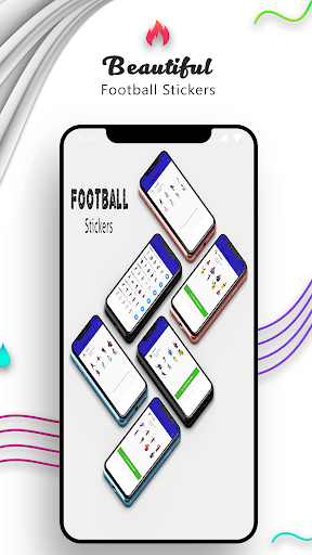 Football Stickers for WhatsApp - عکس برنامه موبایلی اندروید