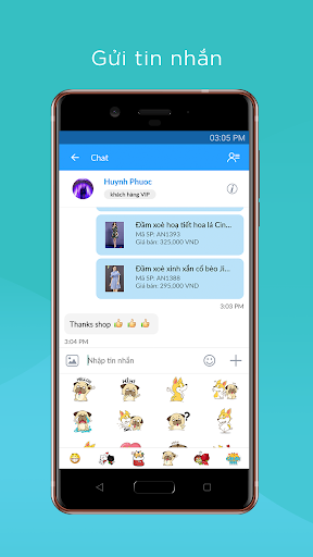 Zalo OA Admin - Image screenshot of android app