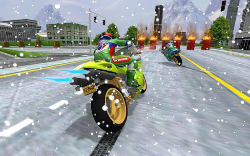 Bike Stunt Race 3d: Bike Games - Gameplay image of android game