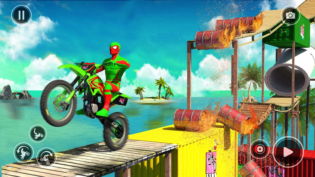 Bike Game Motorcycle Race - Gameplay image of android game