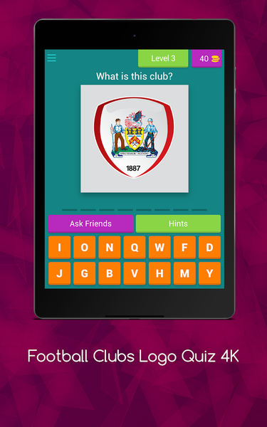 Football Clubs Logo Quiz ۴K - عکس بازی موبایلی اندروید