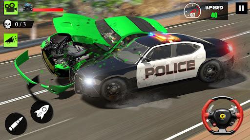 Police Chase Car Games - Gameplay image of android game
