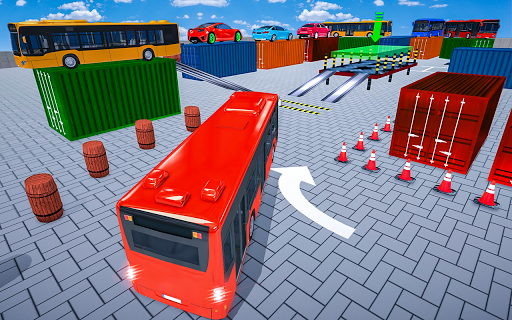Bus Parking Game 3d: Bus Games - Gameplay image of android game