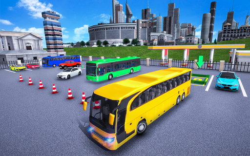 Bus Parking Game 3d: Bus Games - Gameplay image of android game