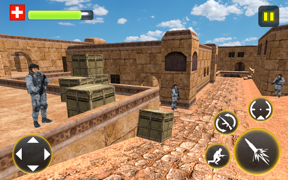 Shooting Game FPS Sniper Games - Gameplay image of android game