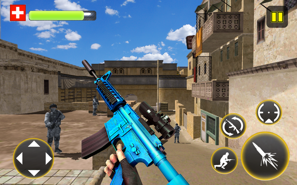 Shooting Game FPS Sniper Games - Gameplay image of android game