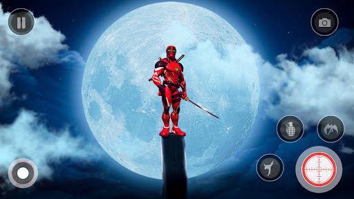 Spider Miami Rope Hero Ninja - عکس بازی موبایلی اندروید