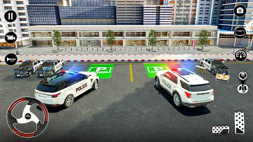 Police Prado Parking Car Games - Gameplay image of android game