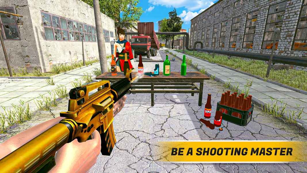 Shoot a Bottle: Shooting Games - عکس بازی موبایلی اندروید