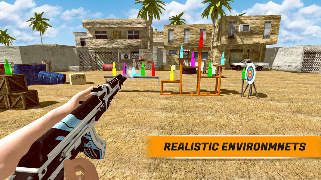 Shoot a Bottle: Shooting Games - عکس بازی موبایلی اندروید