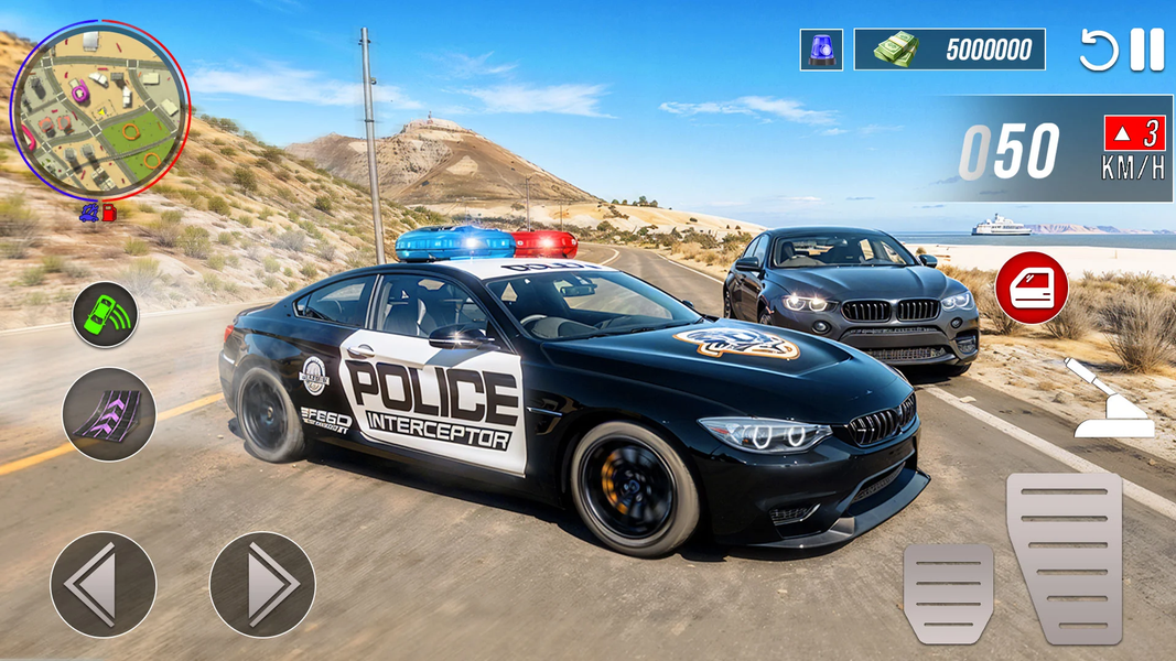 Police Simulator 3D Car Games - Gameplay image of android game