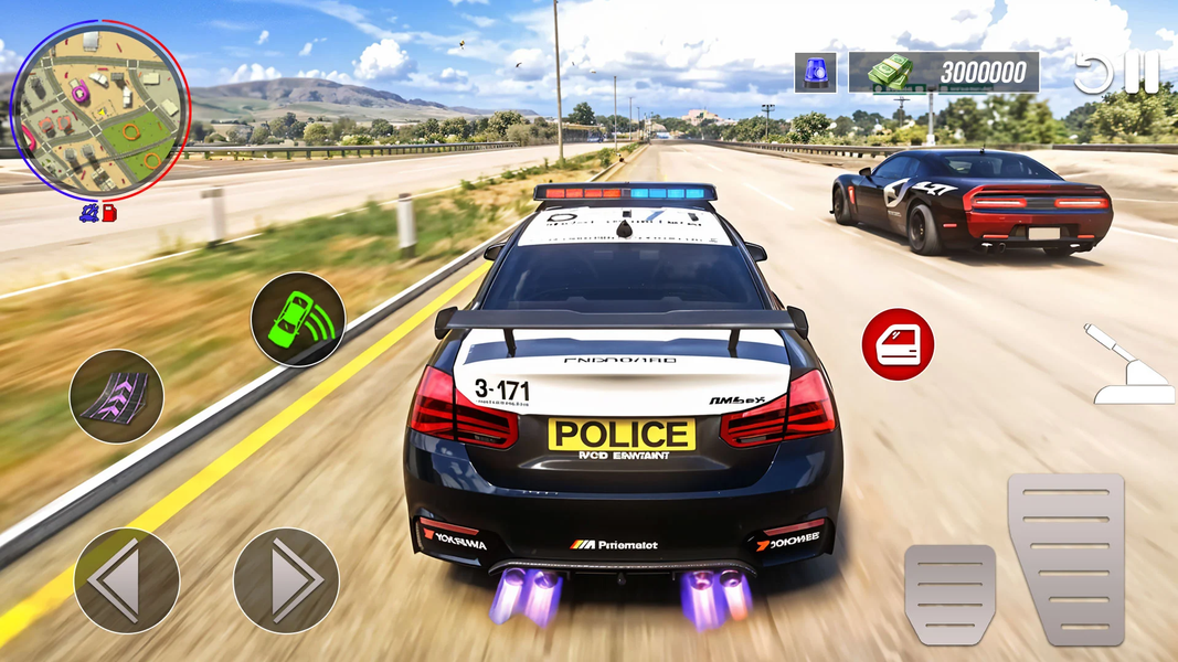 Police Simulator 3D Car Games - Gameplay image of android game