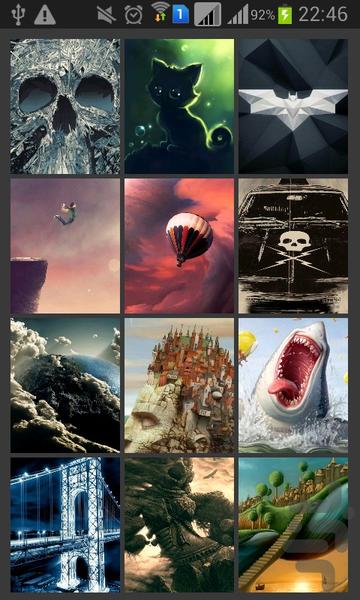 +100 والپیپیر Full HD - Image screenshot of android app