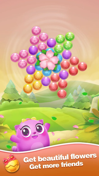 Bubble Cats - Bubble Shooter P - Gameplay image of android game