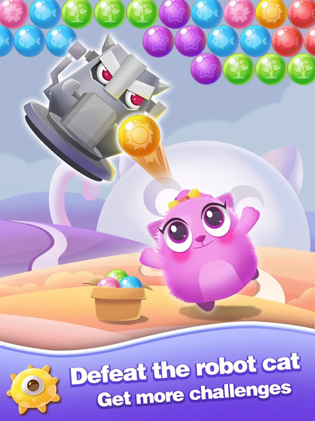 Bubble Cats - Bubble Shooter P - عکس بازی موبایلی اندروید