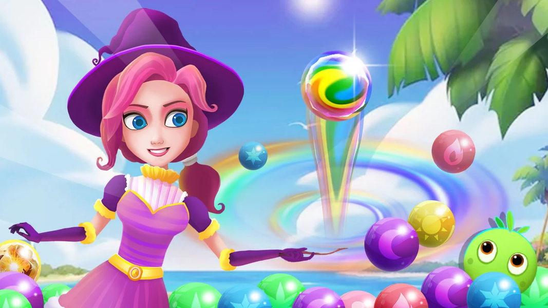 Bubble Pop ۲-Witch Bubble Game - عکس بازی موبایلی اندروید