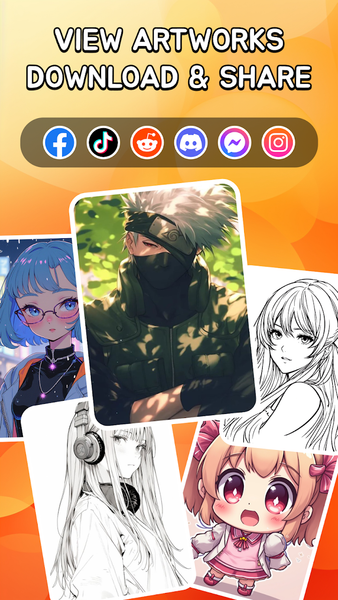 AR Art Drawing: Draw Anime - Image screenshot of android app