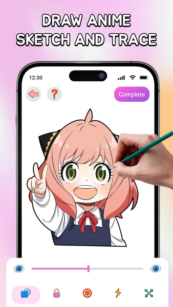 AR Art Drawing: Draw Anime - Image screenshot of android app