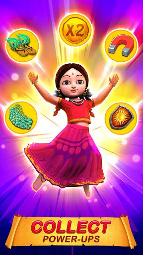 Little Radha Run - Gameplay image of android game