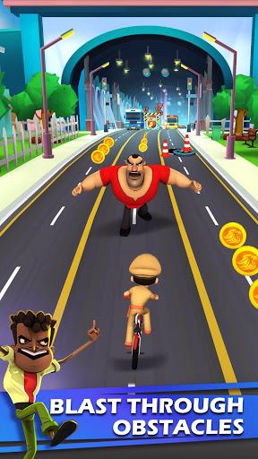 Little Singham BMX Racing - Gameplay image of android game