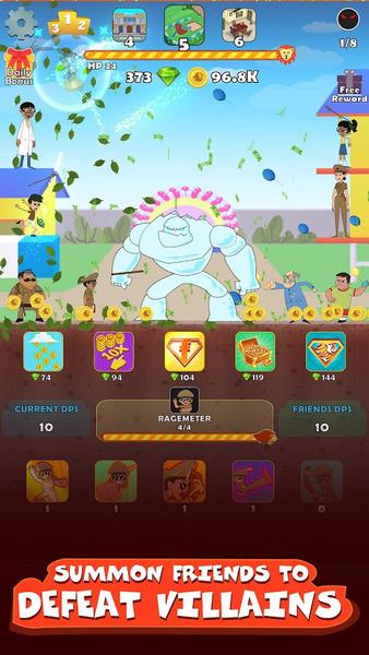 Little Singham Tap - Gameplay image of android game