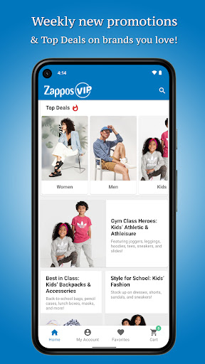 برنامه Zappos: Shoes, Clothes & More - دانلود | بازار