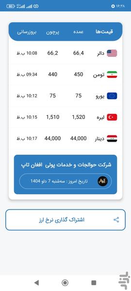 افغان تاپ - Image screenshot of android app