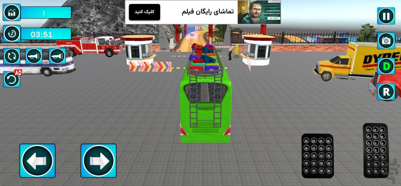 بازی ماشین اتوبوس I رانندگی - عکس بازی موبایلی اندروید