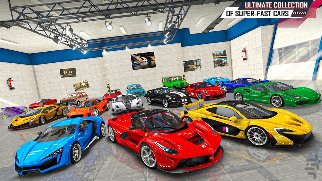 بازی ماشین مسابقه ای I رانندگی - Gameplay image of android game