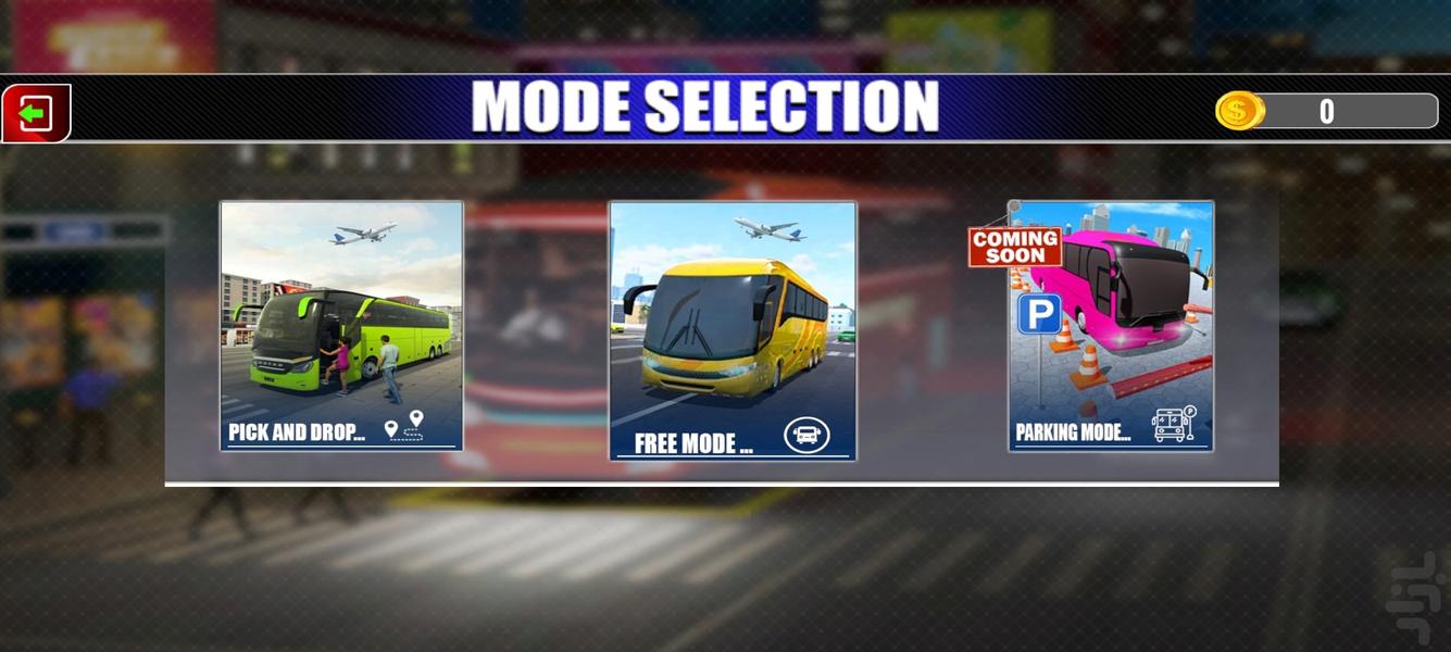 بازی ماشین اتوبوس I رانندگی - عکس بازی موبایلی اندروید