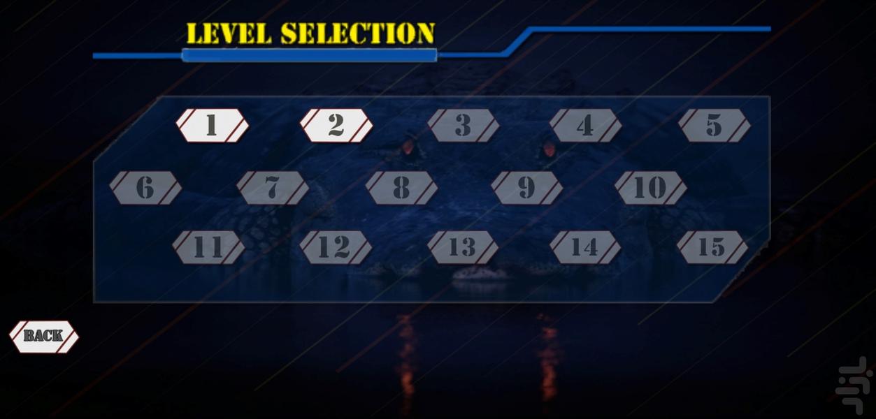 بازی کروکودیل شکارچی Iبازی شبیه سازی - عکس بازی موبایلی اندروید