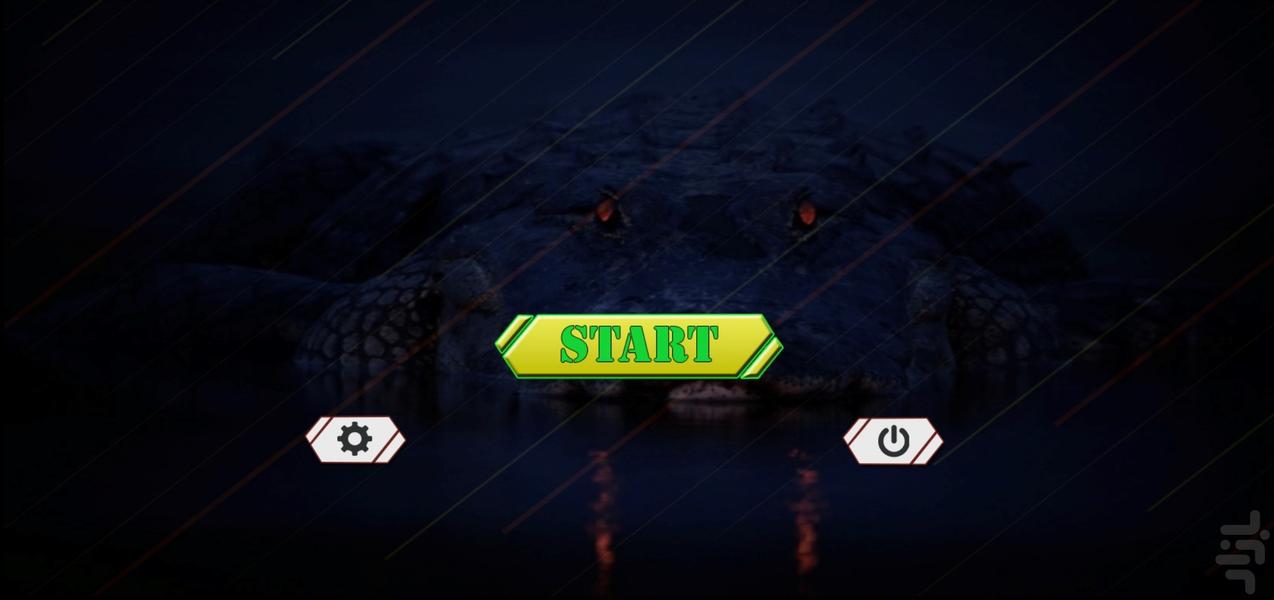 بازی کروکودیل شکارچی Iبازی شبیه سازی - Gameplay image of android game