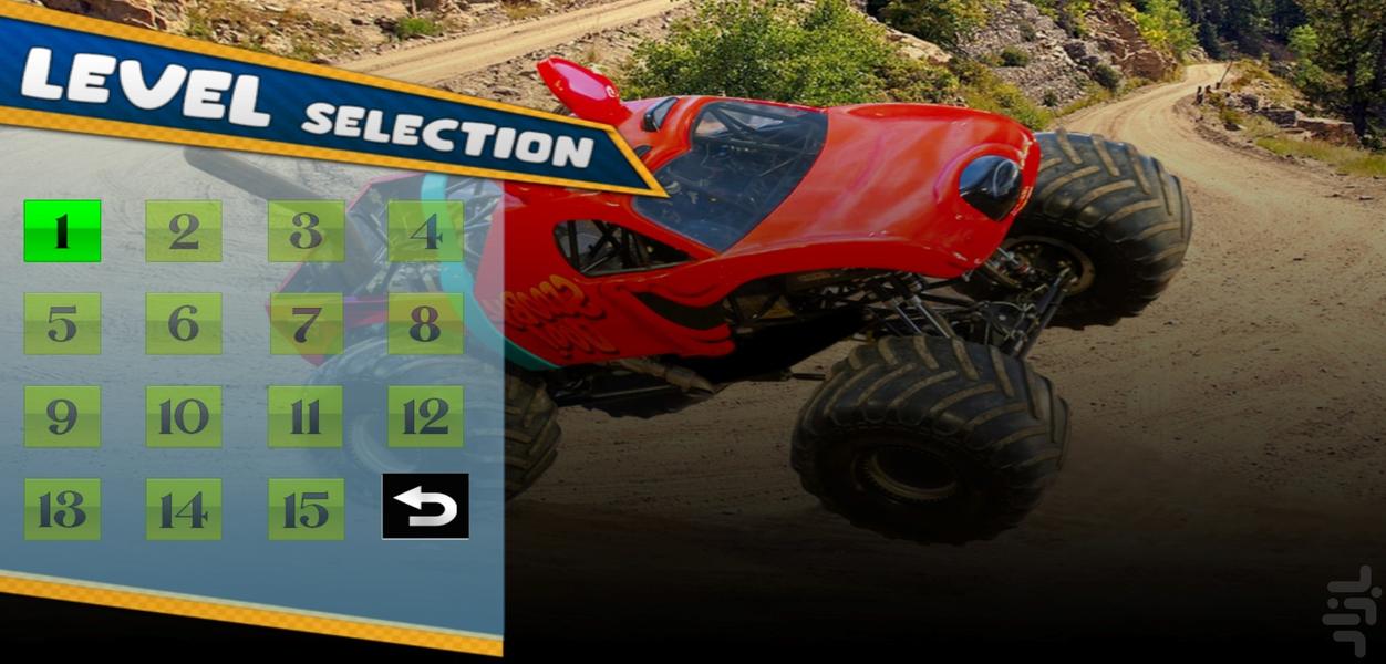 بازی ماشین هیولا I رانندگی - Gameplay image of android game