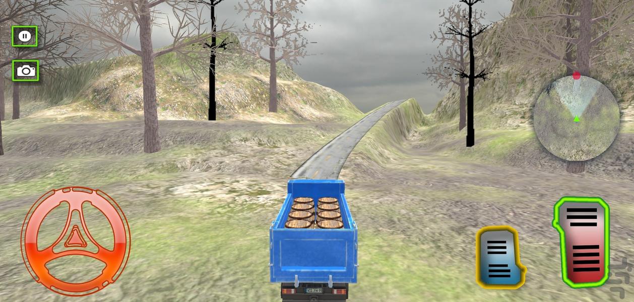 بازی ماشین کامیون l ماشین سنگین - Gameplay image of android game