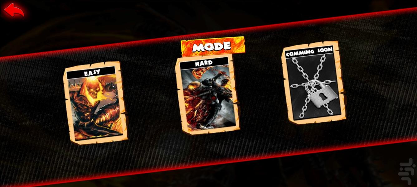 موتور بازی I شبح موتور سوار - Gameplay image of android game