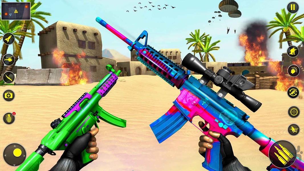 تفنگ بازی I کانتر 2025 - Gameplay image of android game