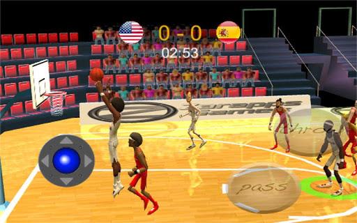 Basketball World Rio 2016 - Gameplay image of android game
