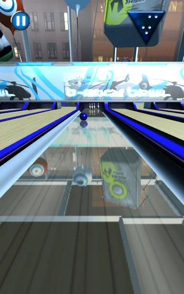 Bowling Game Flick - عکس بازی موبایلی اندروید