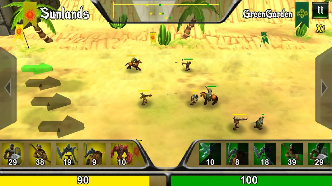 Battle Of Thrones - War Game - عکس بازی موبایلی اندروید