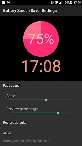 Battery Screen Saver - Customizable Daydream - عکس برنامه موبایلی اندروید