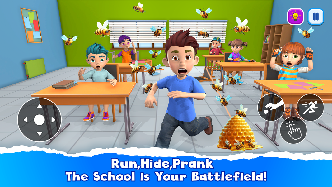 Prank Chaos: Teacher Trouble - عکس بازی موبایلی اندروید