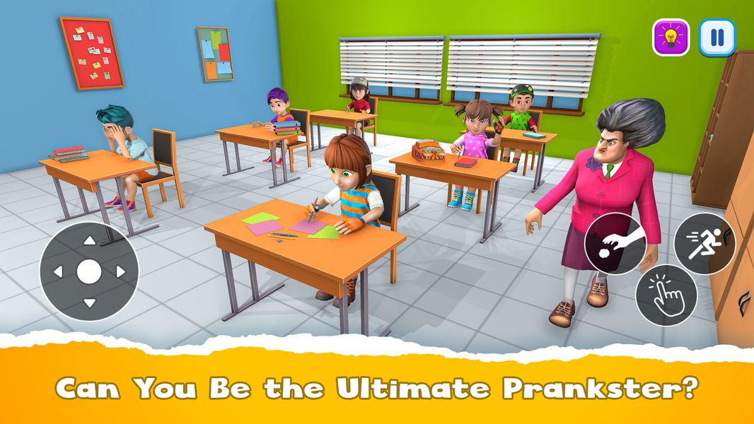 Prank Chaos: Teacher Trouble - عکس بازی موبایلی اندروید