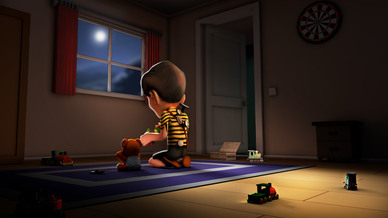 Child Returns: Scary Games - Gameplay image of android game