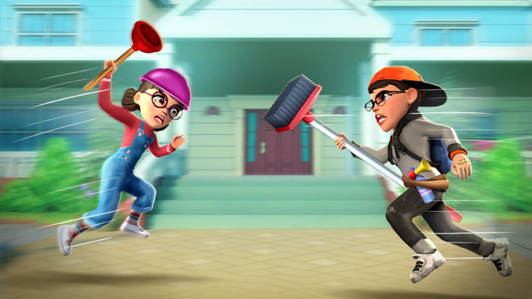 Nick & Tani : Funny Story - Gameplay image of android game