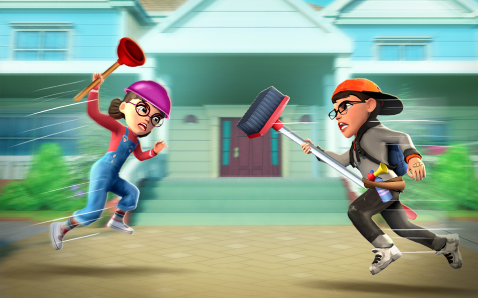 Nick & Tani : Funny Story - Gameplay image of android game