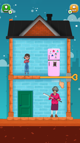 Pull The String : Nick's Quest - Gameplay image of android game